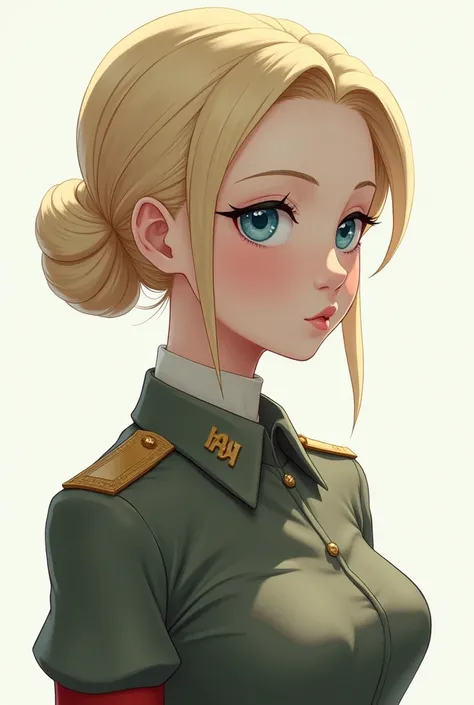 crea unimmagine di Adolph Hitler in versione waifu