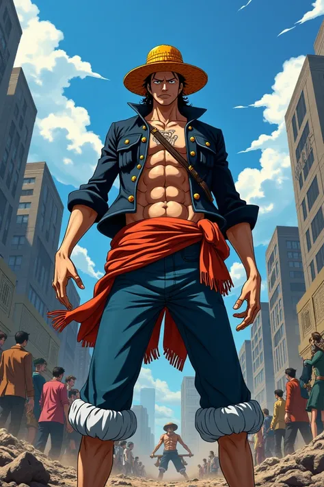 Anime one piece,ace mati