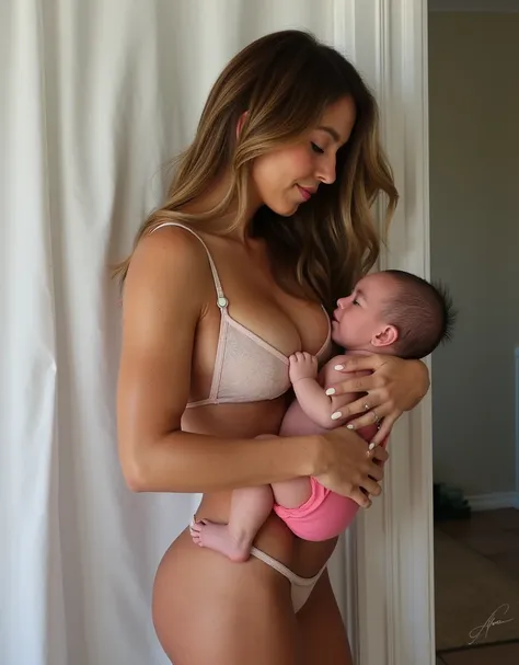 Sydney Sweeney, full naked, full nude, breastfeeding her littlesister,