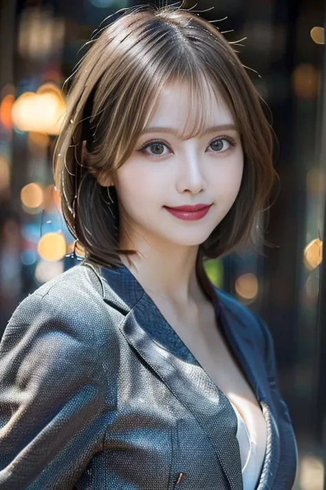 ( detailed skin:1.2),(shiny skin:1.1),12K,ＨＤＲ、 top quality,   Masterpiece  ,    Ultra High Definition showing the whole body in super detail ,( realistic :1.4),( soft saturation:1),(  white skin:1.2), Japanese Beauties ,28 years old, ( light brown hair ),(...