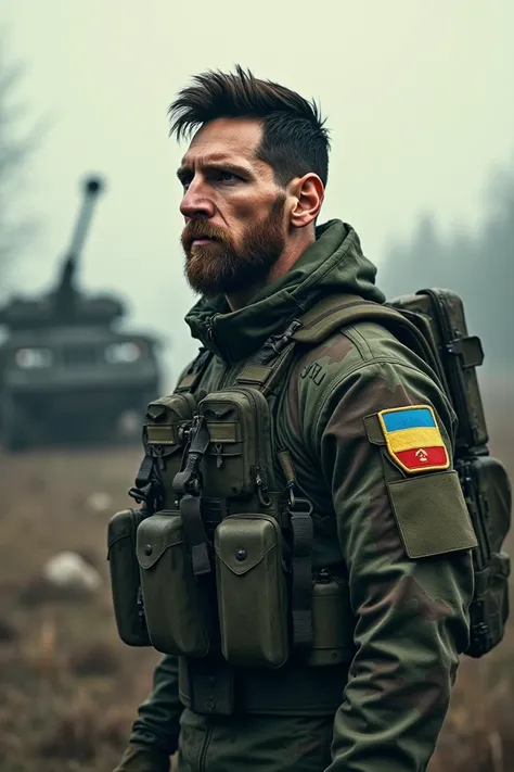 Messi got mobilised by ukrainian armed forces