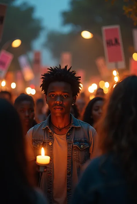 A one-pager about a human right fight for black people A boy named Khalil was shot indiscriminately by a white policeman now his friends are fighting for a fair justice