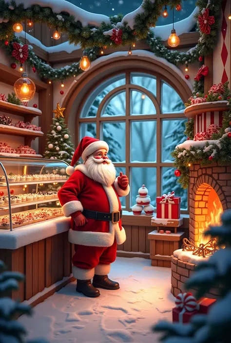 Santas Sweets interior design