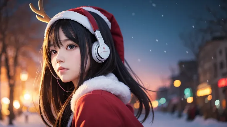 woman wearing headphones、 anime style 4 k, anime wallpaper 4k, anime wallpaper 4k, 4k anime wallpaper,  Anime Art Wallpaper 4k,  Anime Art Wallpaper 4k,  anime style. 8k,  anime atmosphere , Ultra HD Anime Wallpaper, Anime Art Wallpaper 8K,  anime backgrou...