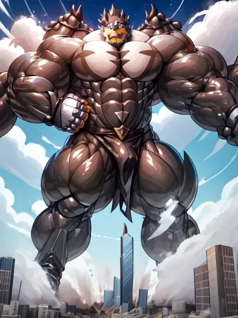 Appearance
(1) Suit & Body: Urshifu wears a tight, pitch-black latex muscle suit, emphasizing his power. The suit contours to his hyper-muscular body, giving him a steel-like appearance.
(2) Encased Features: His entire body, including facial features and ...