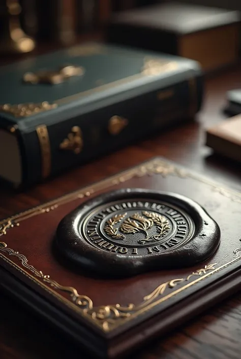 Office seal with the inscription “the client is dead”