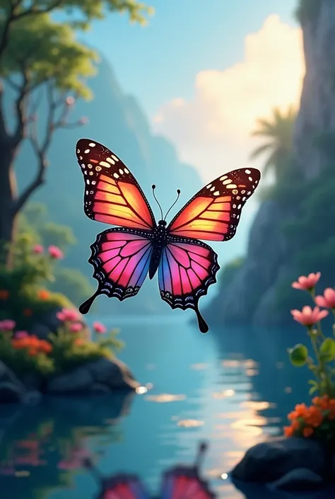 Butterfly background image