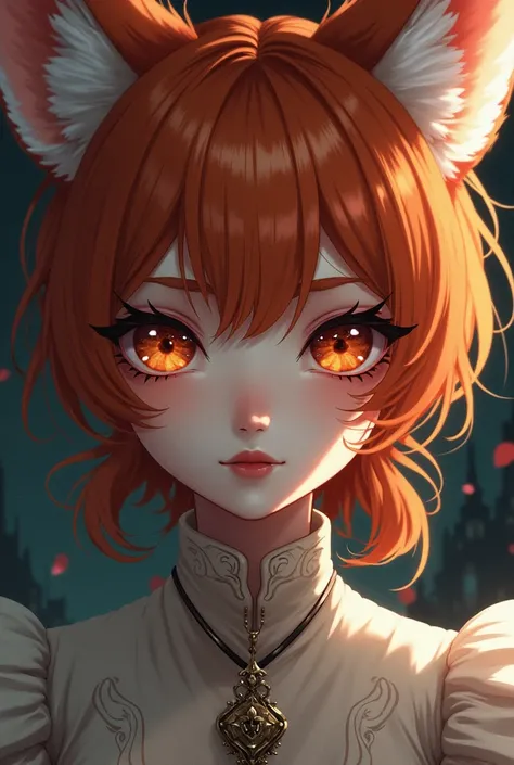 This exquisite, ultra-detailed high-resolution image (1.4), The Victorian fox girl from The Demon of Calavera is depicted with extraordinary artistic precision. Her face is a masterful combination of elegant features, every line and curve is carefully draw...