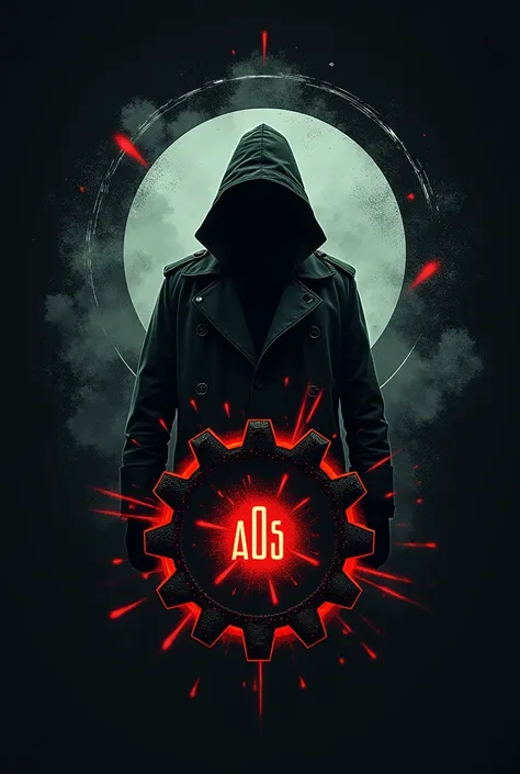 Main Theme: A blend of sleek, stealthy agents and chaotic sabotage.
Iconography:
Sabotage Element: A broken gear or explosive symbol (representing disruption).
Agent Element: A silhouette of a figure in a trench coat, with a hidden face (think spy-like).
F...