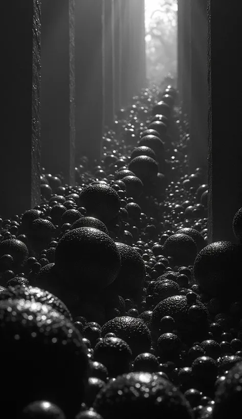 thousands of small spheres filled with ink from the velvety midnight at which the spheres explode creates a small but strong chain that wraps itself around the enemy and drags him to the black velvet portal of hell, a dark dimension that torments the victi...