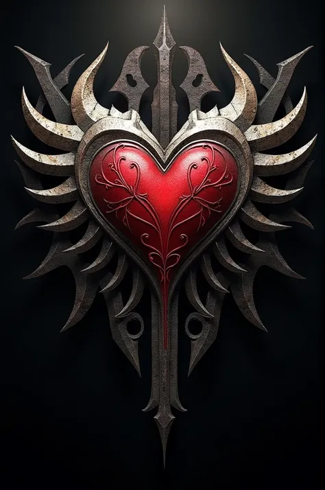 Heavy metal logo for the. And “HopesHeart”