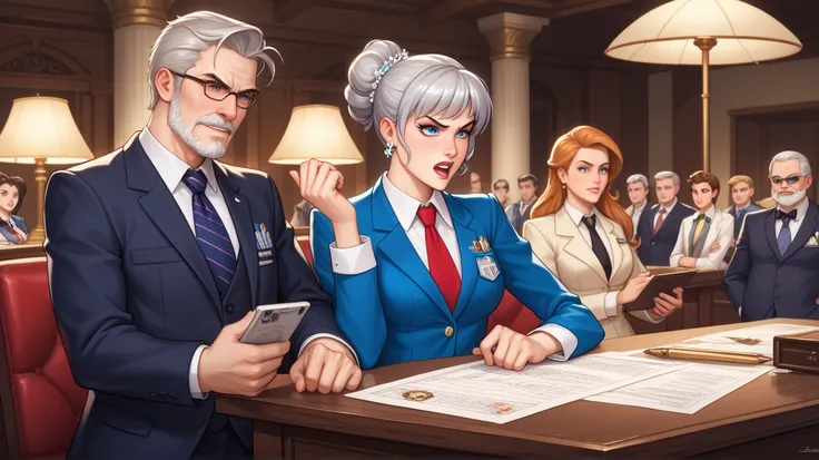 Most Impactful Scene: The Courtroom Confrontation
The courtroom is packed, with a tense, electric atmosphere. Daisy stands at the defendants table, her once perfectly styled blonde hair now limp and her designer suit replaced by a plain, ill-fitting navy p...