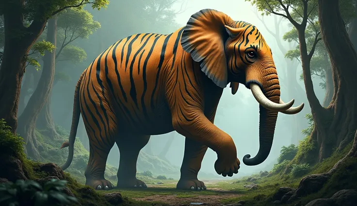 Merge elephant and tiger