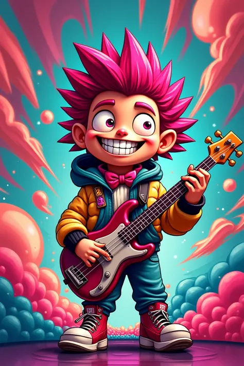 Do you have a cartoon similar to Ciro from the band Tronic