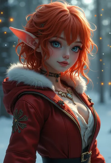 score_9, score_8_up,score_7_up, masterpiece, best quality, perfect anatomy, very aesthetic, official art, 8k,Cute  elf,(((small ,tiny ,small))),((())),((elf with extremely Cute and beautiful red hair)), (((elf))), (((elf ears))), (((flat chest))),((((red h...