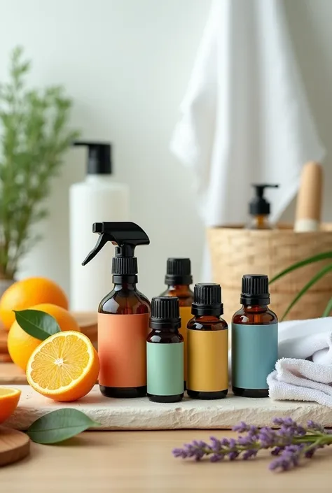 Home cleaning essential oils 