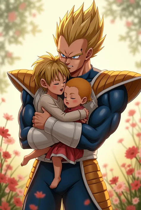 Vegueta trunks and bra hugging each other 