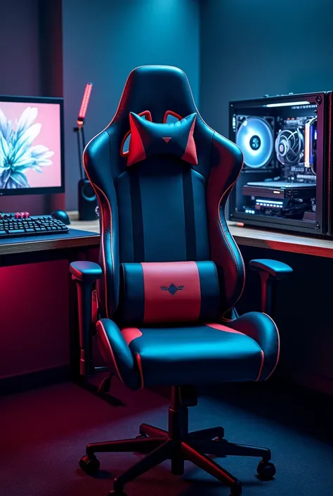 gaming chair with computer