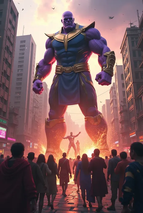 Thanos Avenger war in Bangladesh 