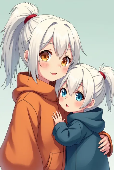 Naruto base OC Deux bébés une qui a un an et une qui a quelques mois , celle qui a quelques mois a les yeux oranges et celle qui a 1 an a les yeux bleus et les deux ont les cheuveux blancs dans un style anime manga la plus petite a des habits orange et la ...