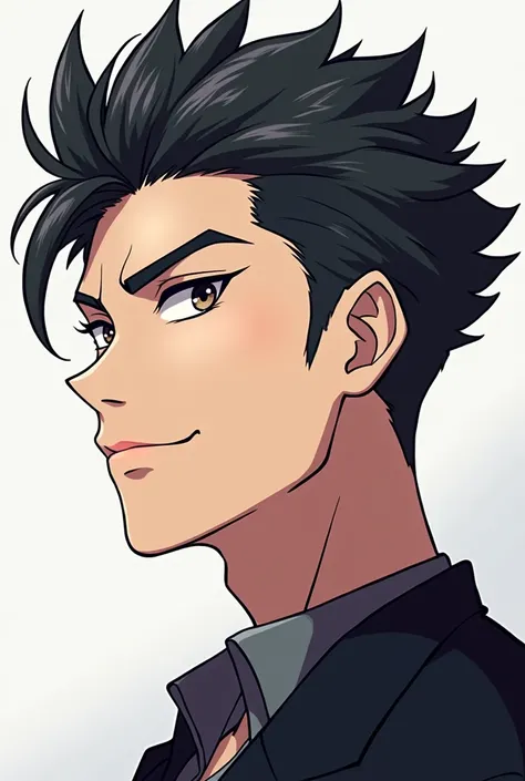 A profile picture for TikTok in the form of a male anime