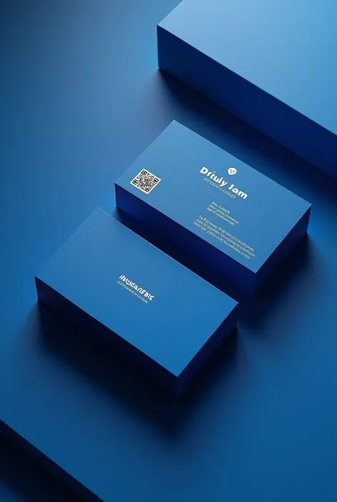  Create a very sophisticated business card that attracts attention ,  on which card should have the following unique accent and color colors; therefore ( color of the entire card ), blue ( to create the details ) WHITE ( the color of the sophisticated word...