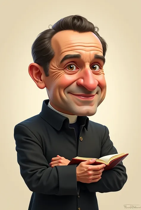 Caricature of Don Bosco 