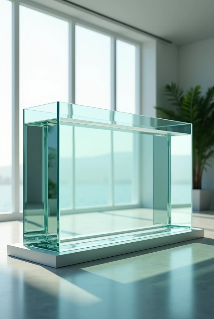 fish tank without fish 