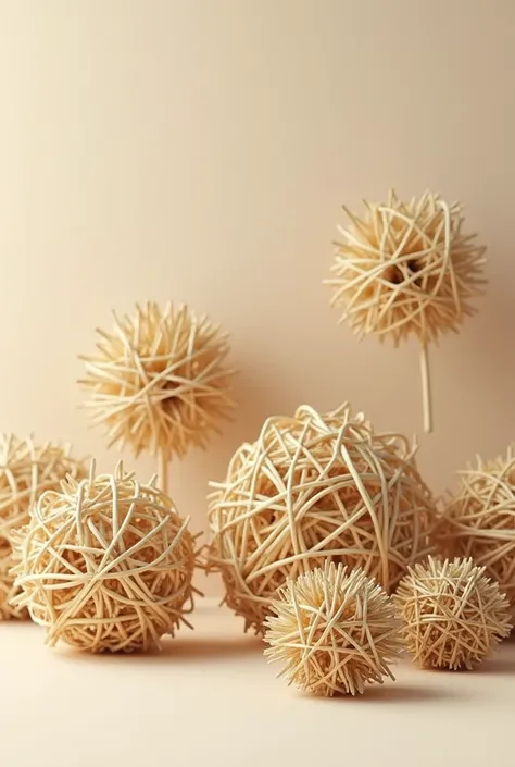 I want them to be some balls of straw