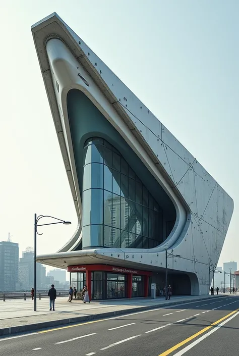 Bus stand based on an engineering hat