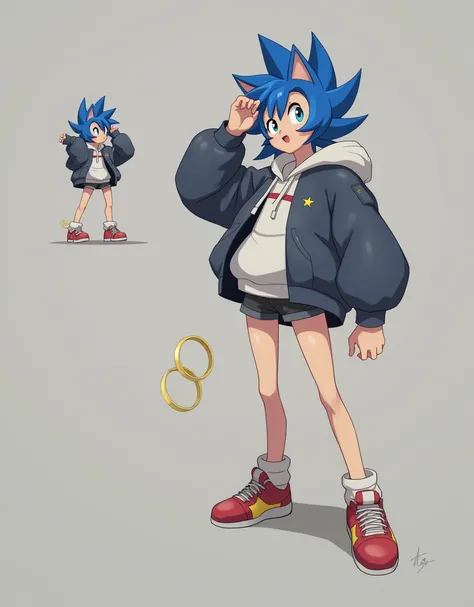 1girl,sonic