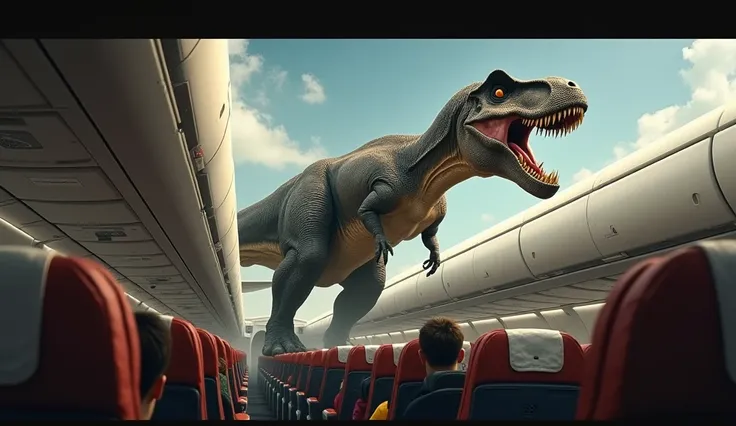  Jumbo Jets 、Tyrannosaurus on an airplane