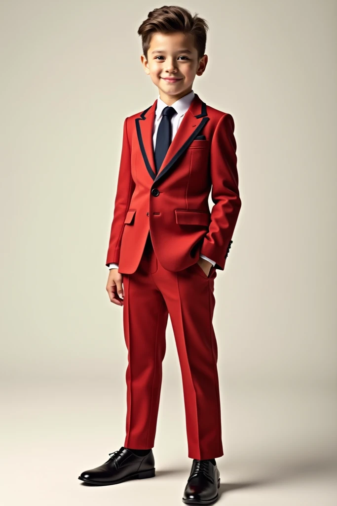 Current 2024 suit for boy color lead 