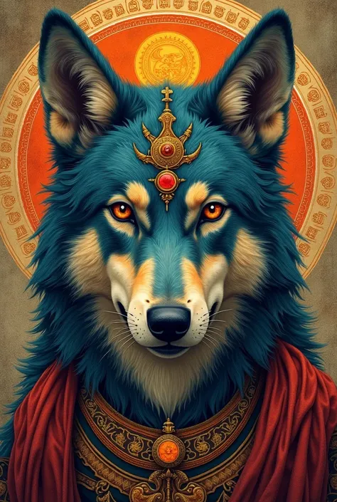 wolf head, Indian,mystery
