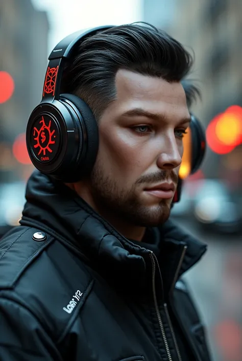  Headphones Inspired by Xi Jinping , サイバーパンク streetwear ,  streetwear グラフィックデザイン, Hip-hop urban inspired , wearing サイバーパンク streetwear , streetwear fashion, , drake&#39;s face, Symmetric!! Portrait of the Devil,  Black and White Photograph of a Man Wearing ...