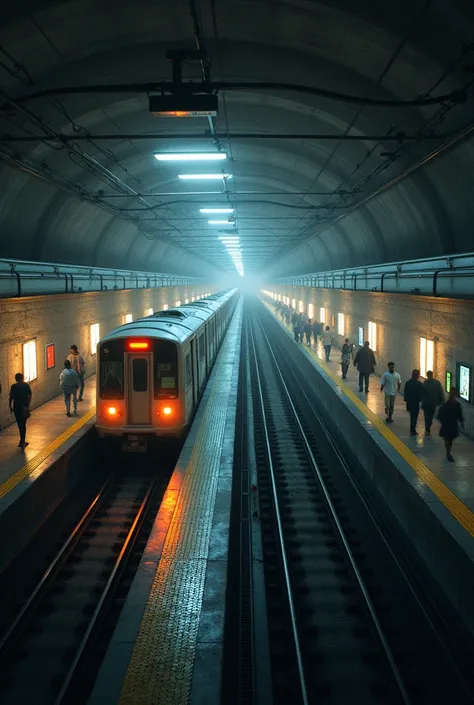 Underground underground train 