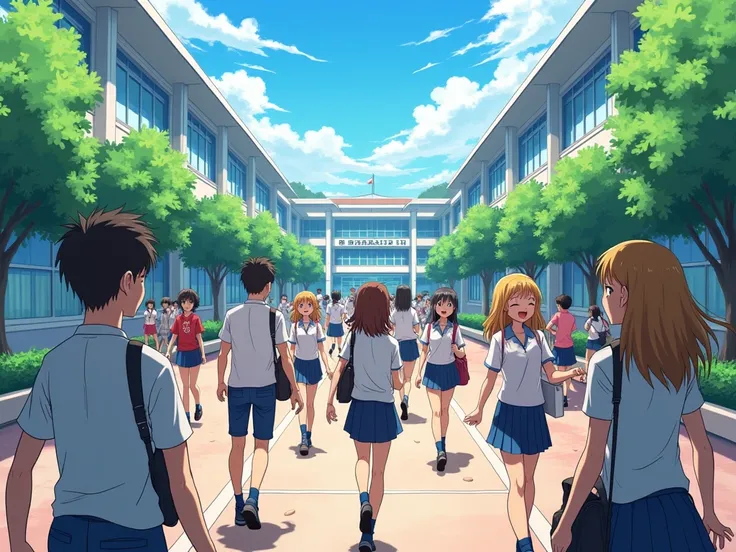 High School, anime