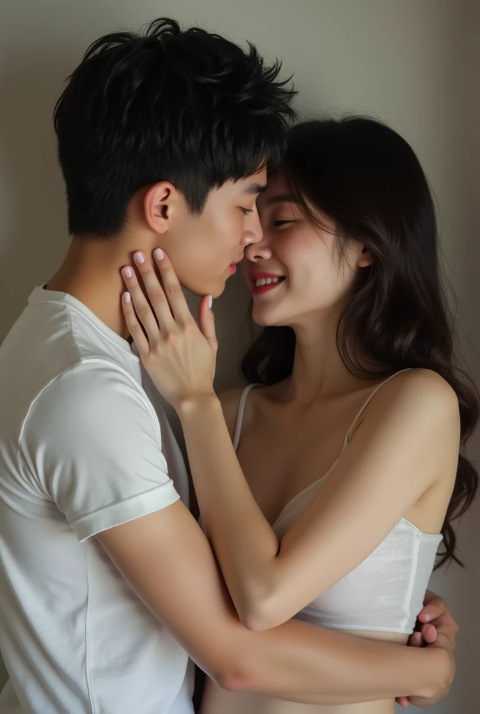 Korean boy having sex with girl