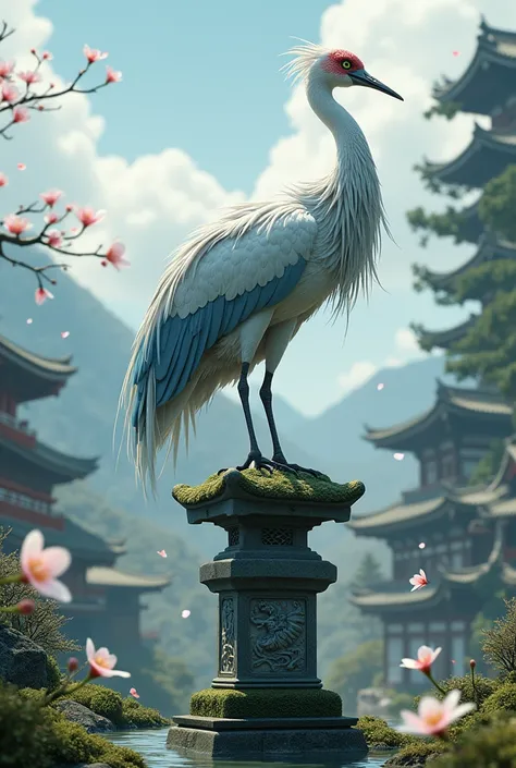 Make a bird inspired by Nara Prefecture