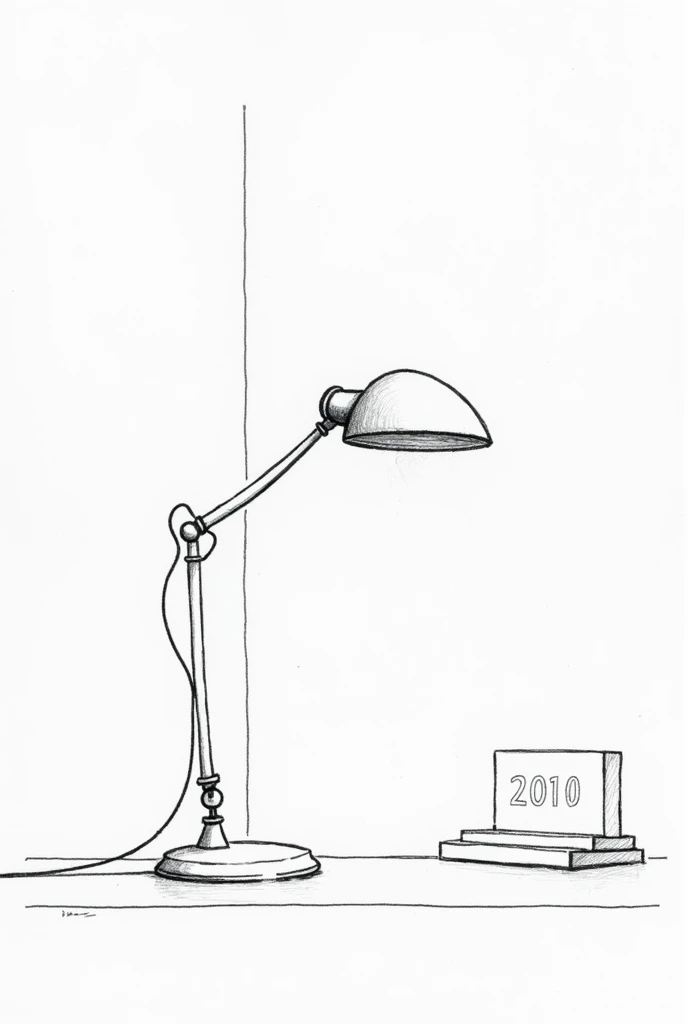 make me desk lamp sketch

