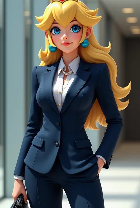 prenses peach with suit