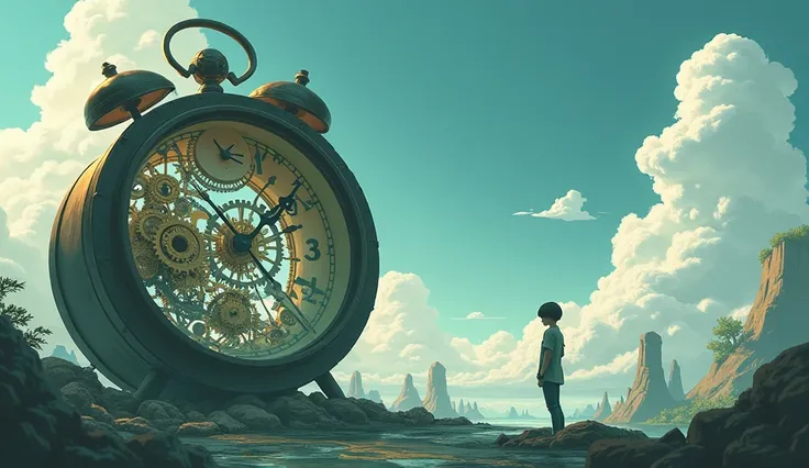 Its a broken clock anime