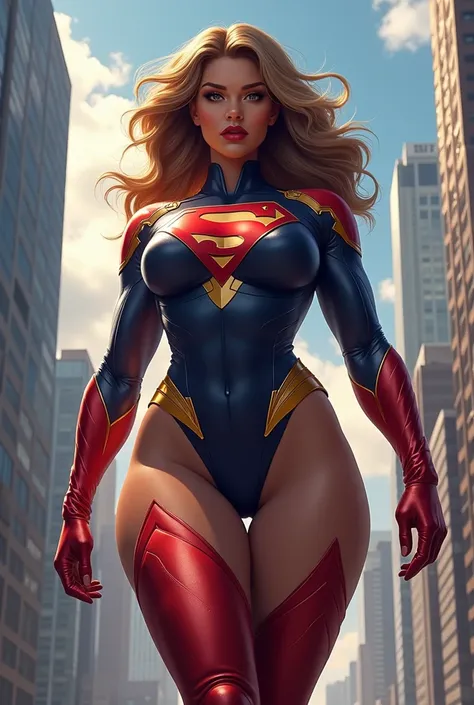 big breasted superwoman