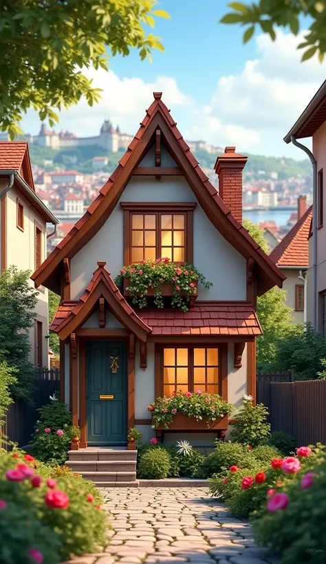 small house in Budapest