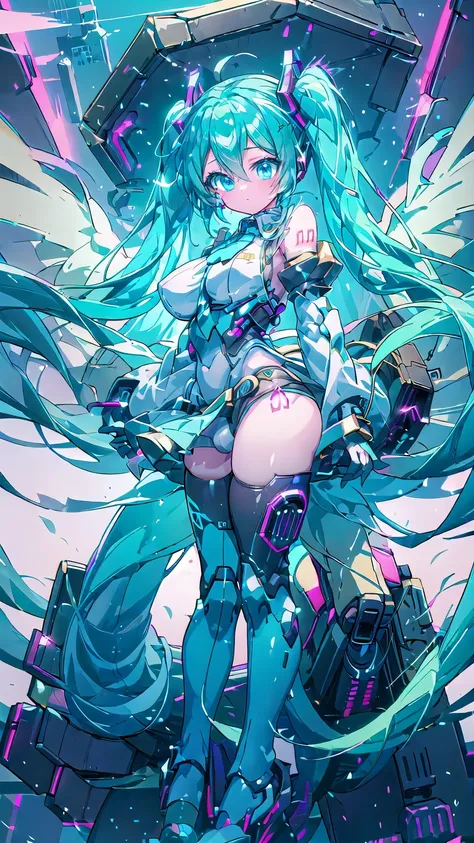  masterpiece on penis , Hatsune Miku VOCALOID,  ((Mecha Girl)),      twin tails,  light blue eyes, Light blue hair,   Bodysuit , (( Angel Wings )), (Mecha Girl), (( cyberpunk )),   Ultimate Physical Beauty,            beautiful eyes, Big Breasts, Big Breas...