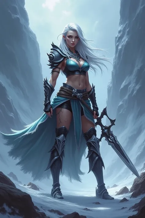 Crie a riven do league of Legends foda