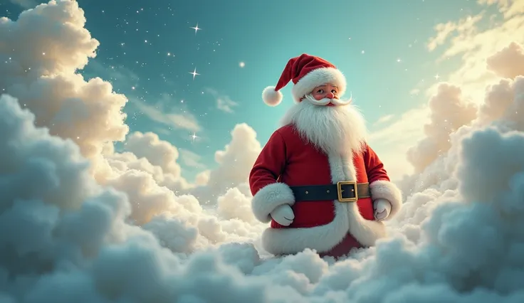 Santa Claus cloudes