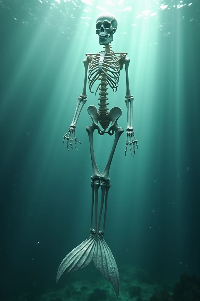 Mermaid skeleton 