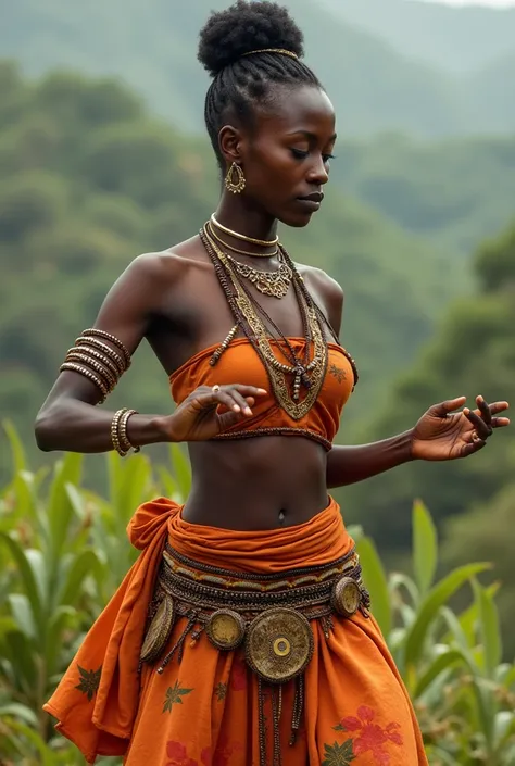 Baikiko dancer from Tanzania 