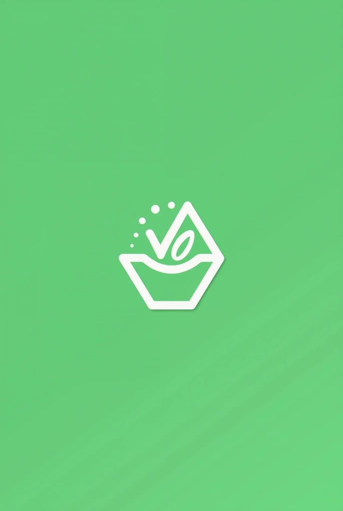 a white logo for an app called Verdo to monitor a terrarium parameters I need 10 versions.